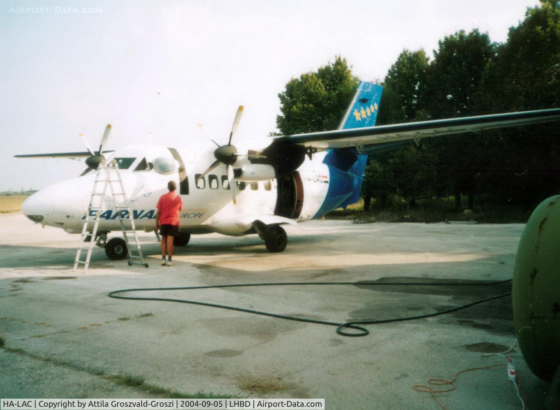 HA-LAC, 1987 Let L-410UVP Turbolet C/N 871828, Börgönd Airport, Hungary