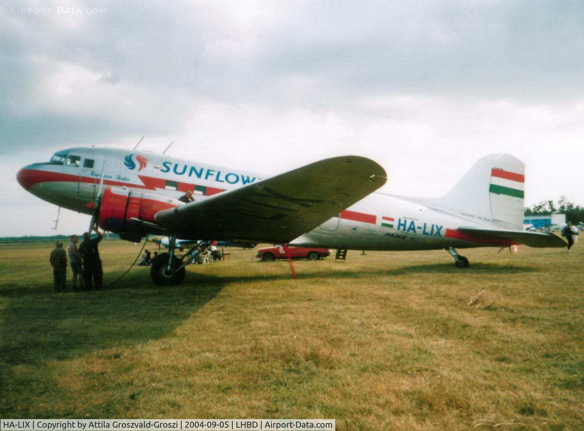 HA-LIX, 1949 Lisunov Li-2T Cab C/N 18433209, Börgönd Airport, Hungary