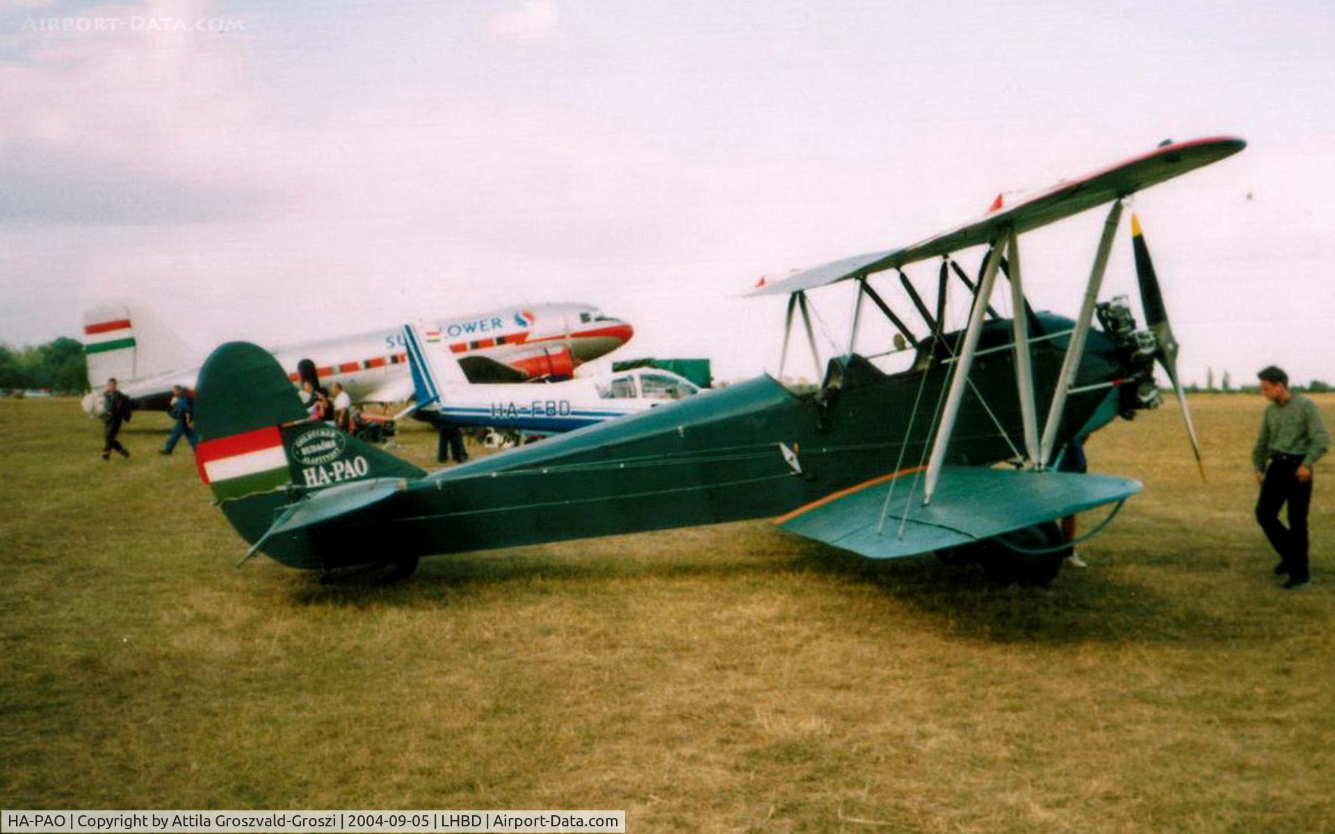 HA-PAO, 1954 PZL-Okecie CSS-13 (Polikarpov Po-2) C/N 0448, Börgönd Airport, Hungary