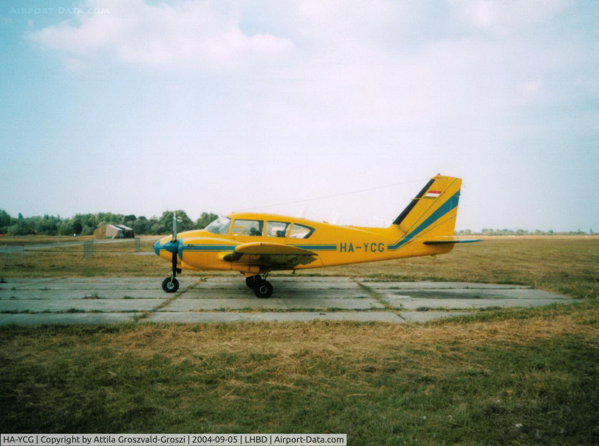 HA-YCG, 1960 Piper PA-23-250 Aztec C/N 27-334, Börgönd Airport, Hungary