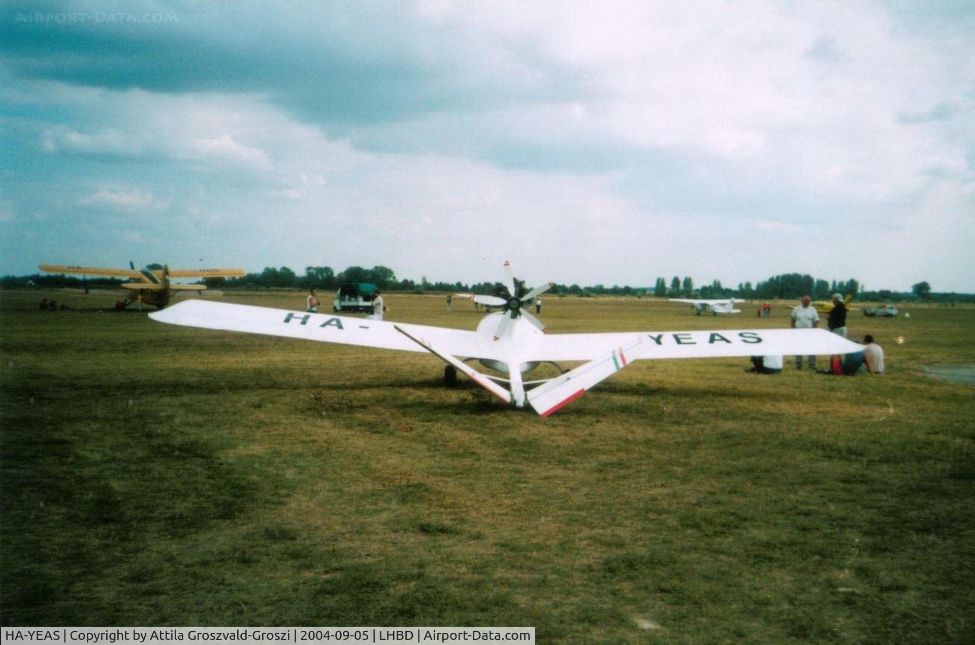 HA-YEAS, 1996 Aviatika Kolibri AK-3 C/N 06, Börgönd Airport, Hungary