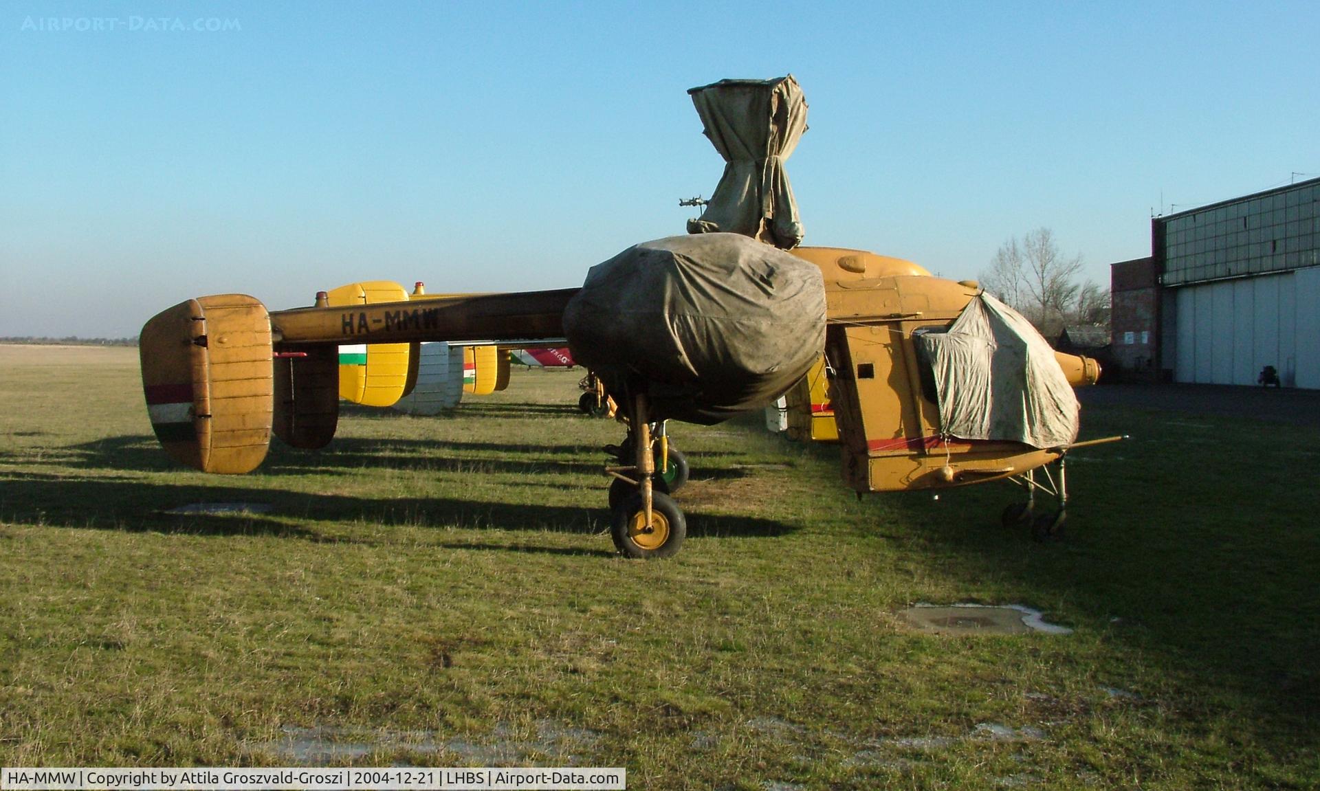 HA-MMW, 1973 Kamov Ka-26 Hoodlum C/N 7303909, Budaörs Airport, Hungary