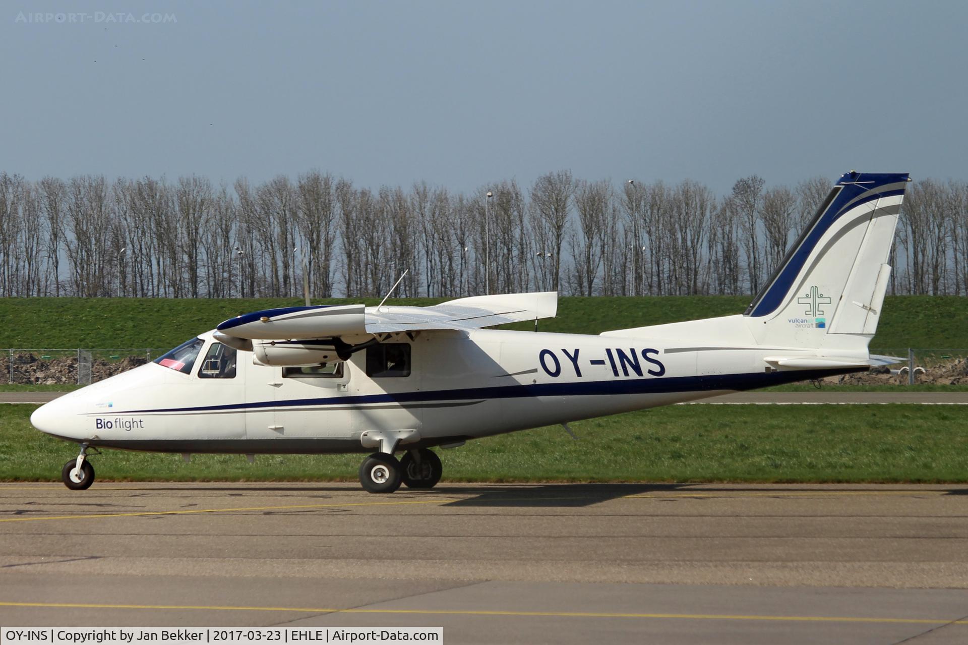 OY-INS, 2015 Vulcanair P-68 C/N 486C, Lelystad Airport