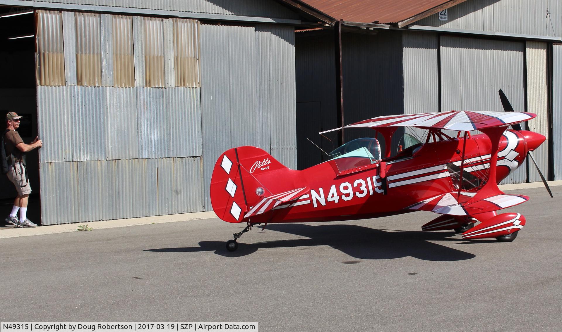N49315, 1983 Pitts S-1T Special C/N 1013, 1983 Pitts Aerobatics S-1T SPECIAL, Lycoming AEIO-360 180 Hp
