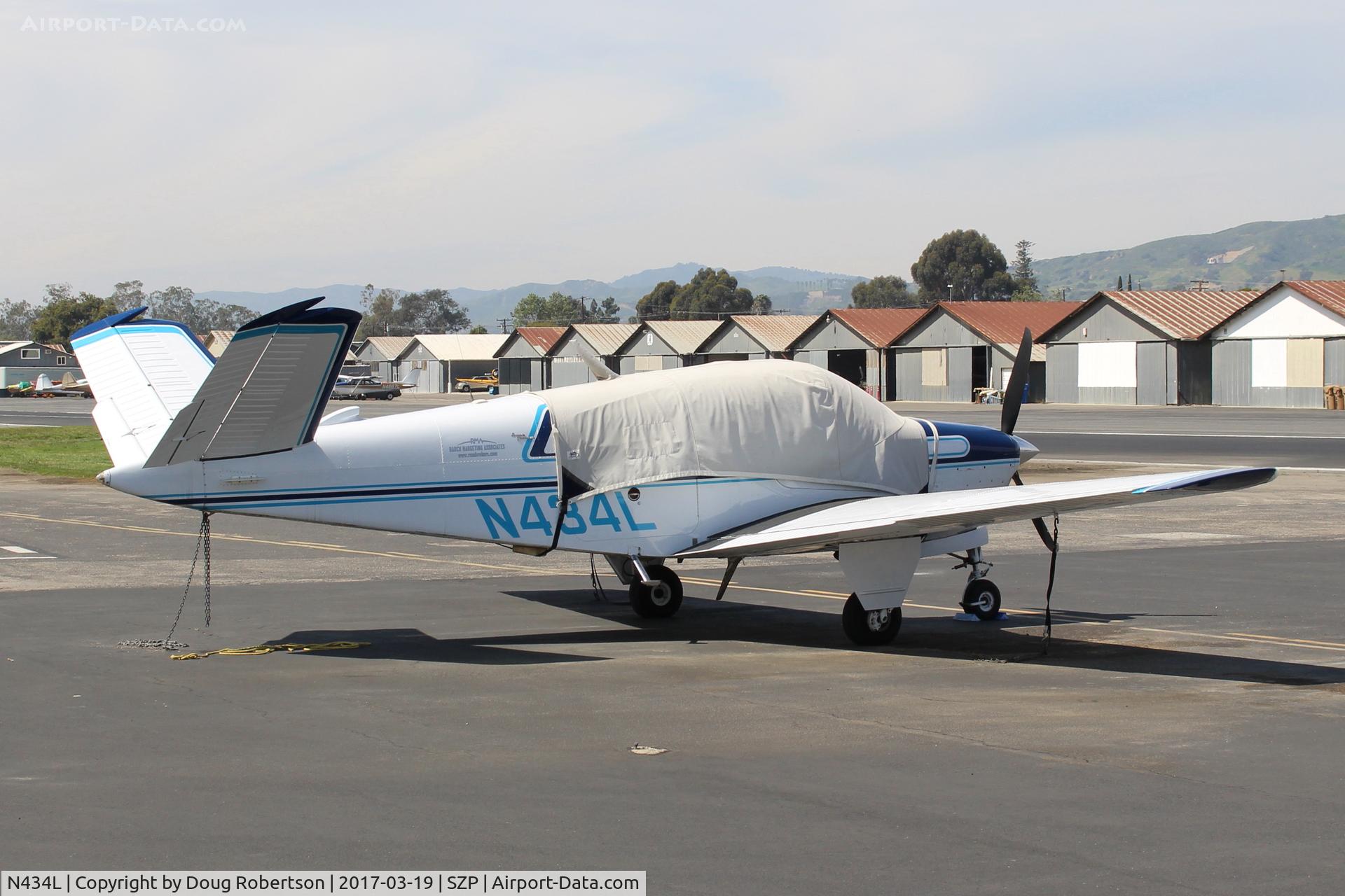 N434L, 1968 Beech V35A Bonanza C/N D-8694, 1968 Beech V35A BONANZA, Continental IO-520 285 Hp