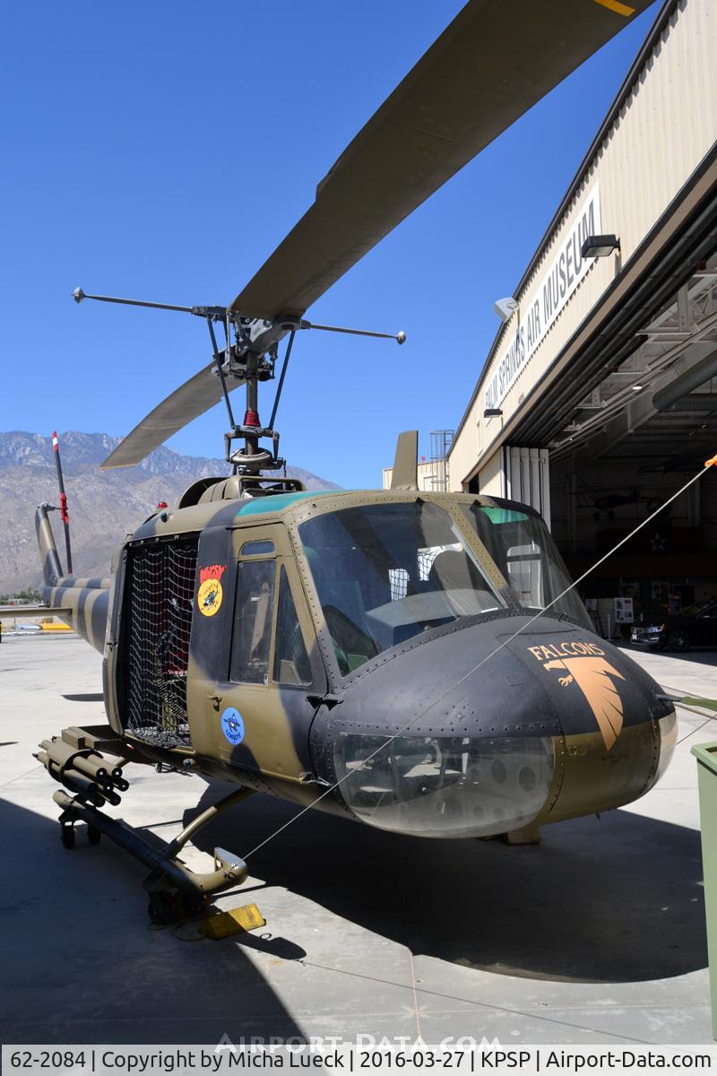62-2084, 1963 Bell UH-1B Iroquois C/N 604, At the Palm Springs Air Museum