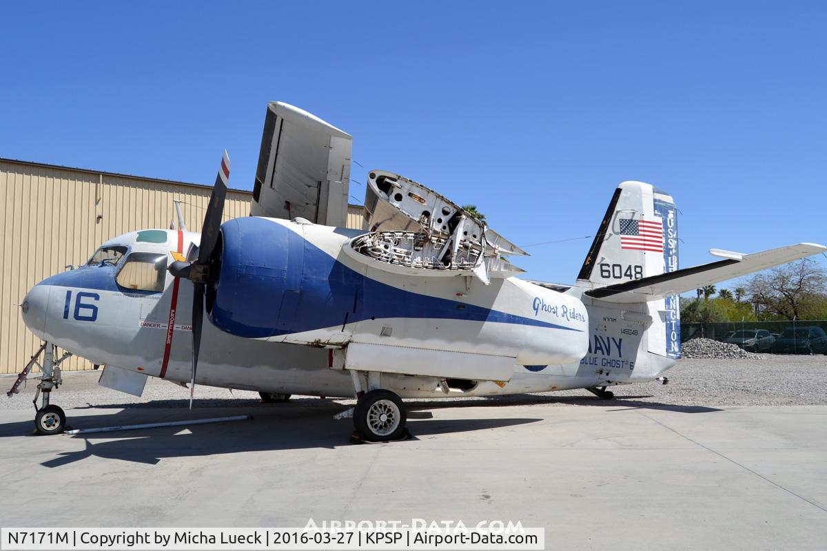 N7171M, Grumman C-1A Trader C/N G-96-78, At the Palm Springs Air Museum