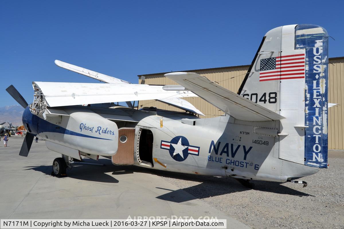 N7171M, Grumman C-1A Trader C/N G-96-78, At the Palm Springs Air Museum