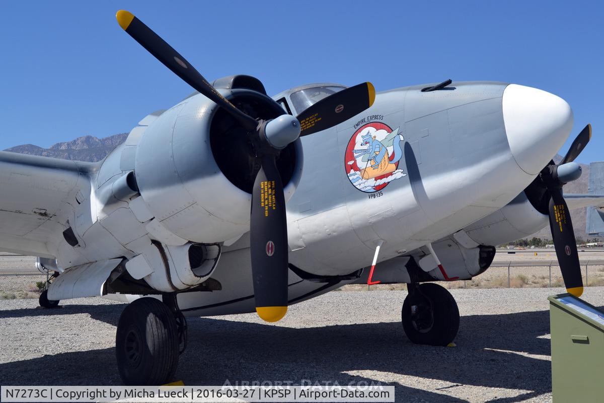N7273C, 1940 Lockheed PV-2 Harpoon C/N 15-1177, At the Palm Springs Air Museum