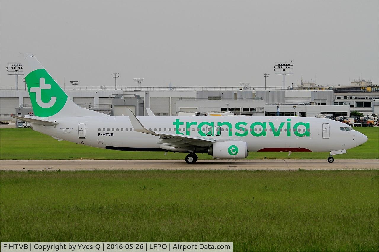 F-HTVB, 2016 Boeing 737-8K2 C/N 62161, Boeing 737-8K2, Take off run rwy 08, Paris-Orly Airport (LFPO-ORY)