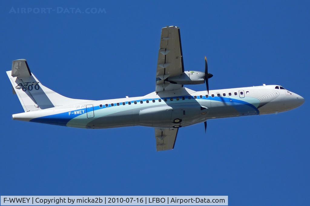 F-WWEY, 1988 ATR 72-201 C/N 098, Take off