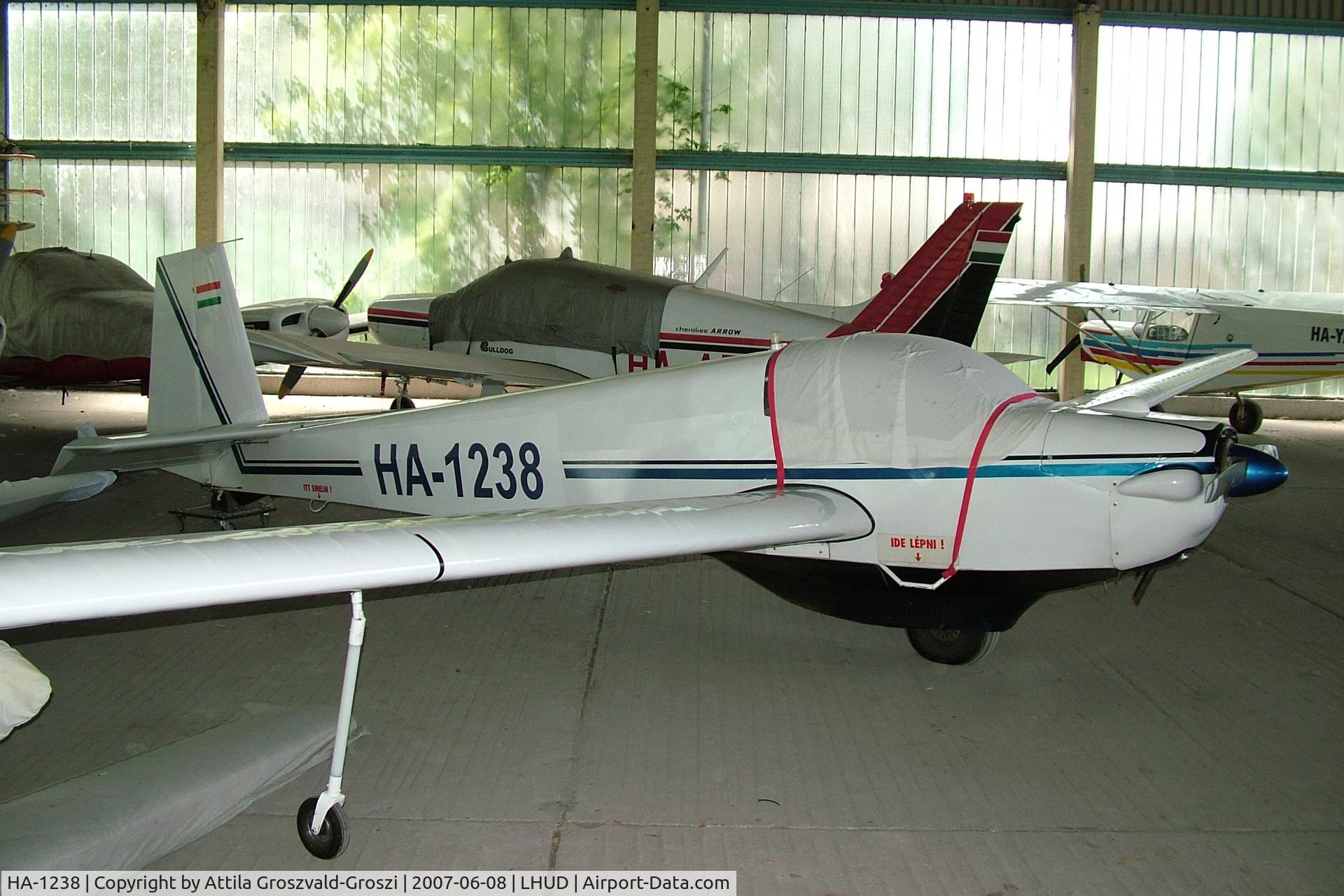 HA-1238, 1972 Scheibe SF-25C Falke C/N 4218, Szeged Airport, Hungary