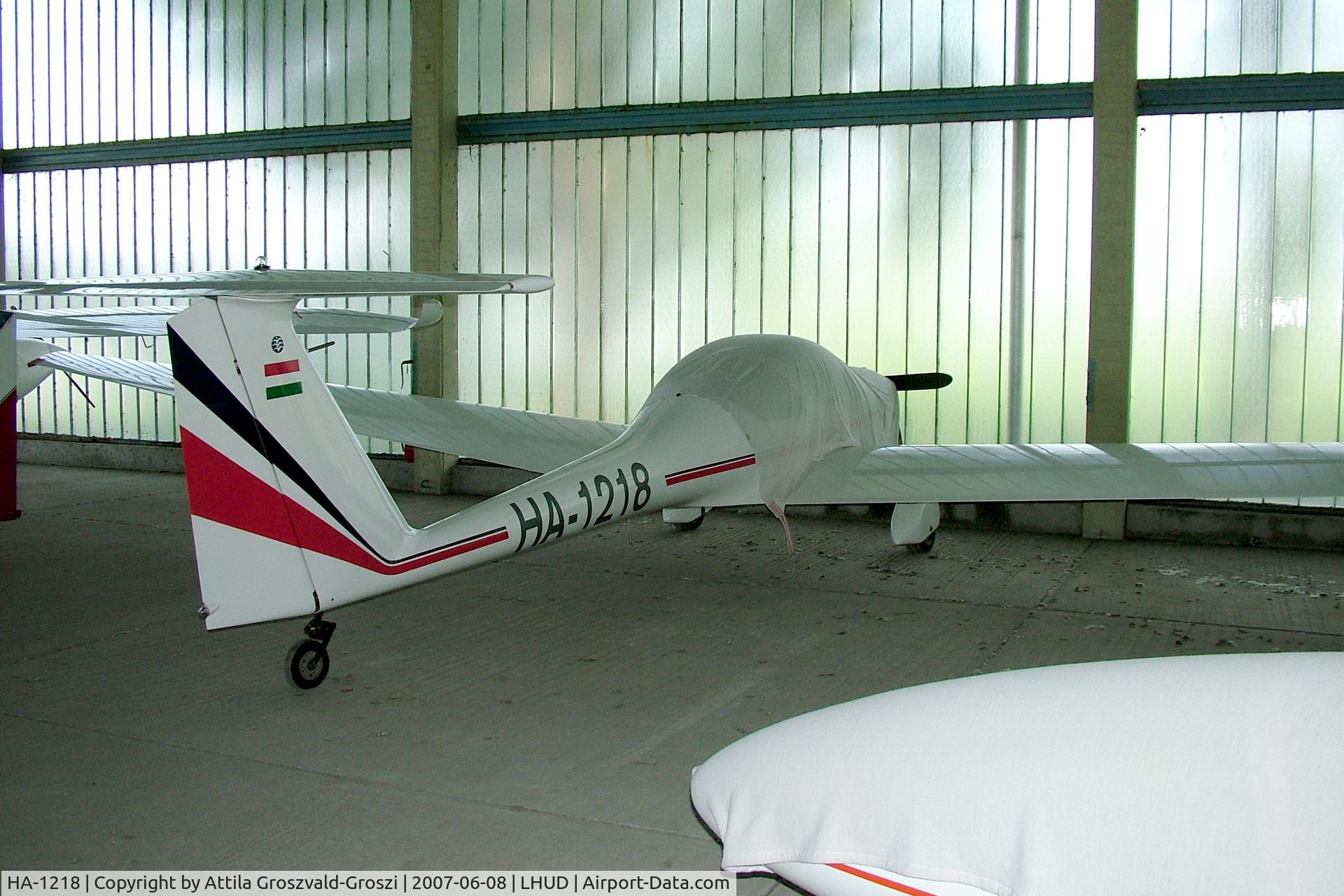 HA-1218, 1987 Hoffmann H-36 Dimona C/N 36253, Szeged Airport, Hungary