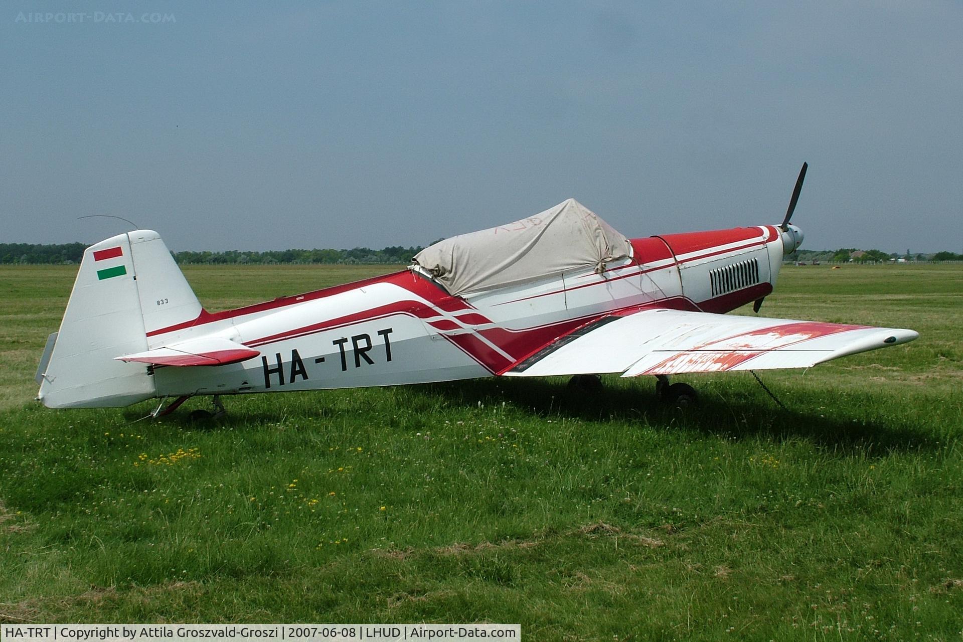 HA-TRT, 1963 Zlin Z-326MS Trener Master C/N 0833, Szeged Airport, Hungary