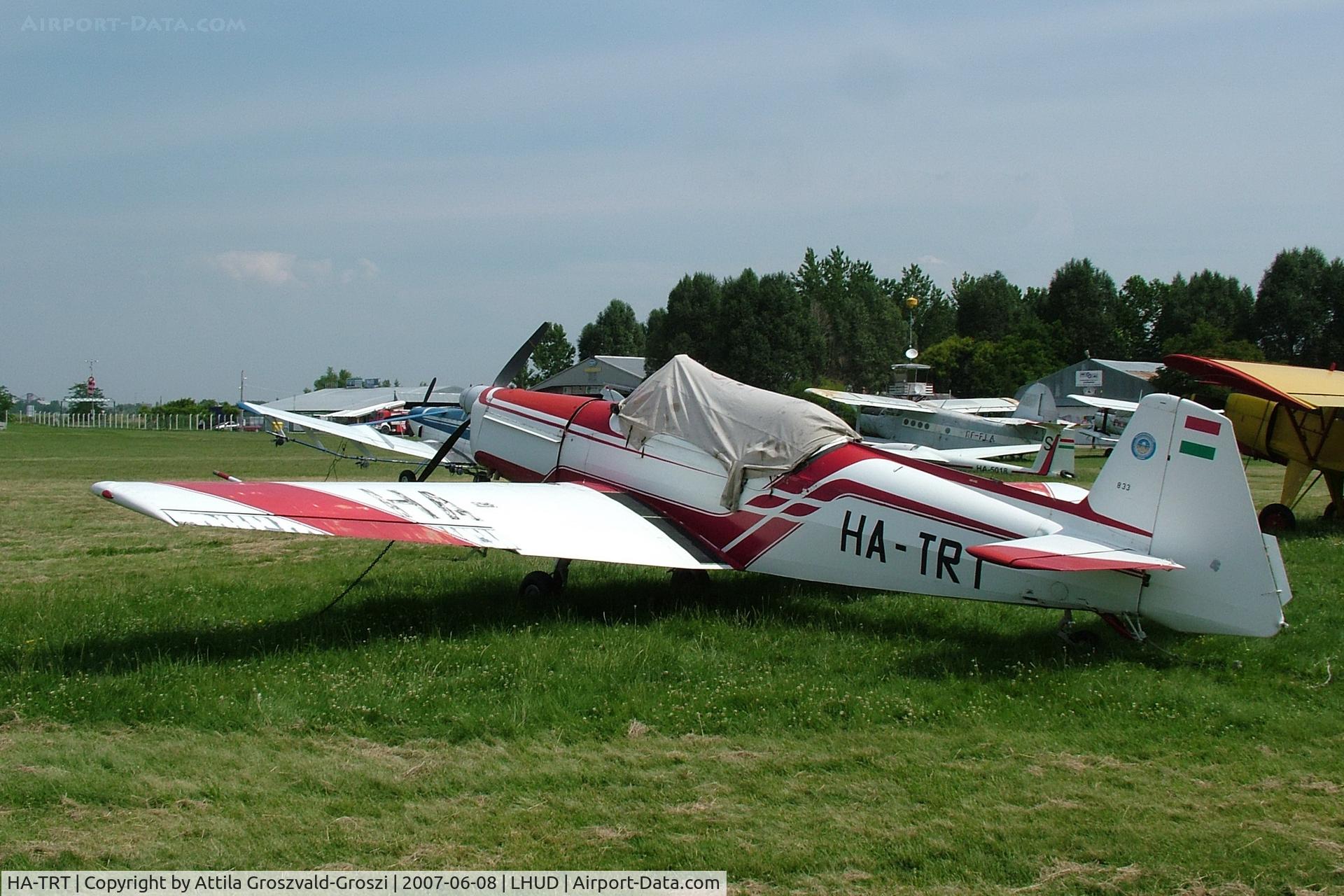 HA-TRT, 1963 Zlin Z-326MS Trener Master C/N 0833, Szeged Airport, Hungary