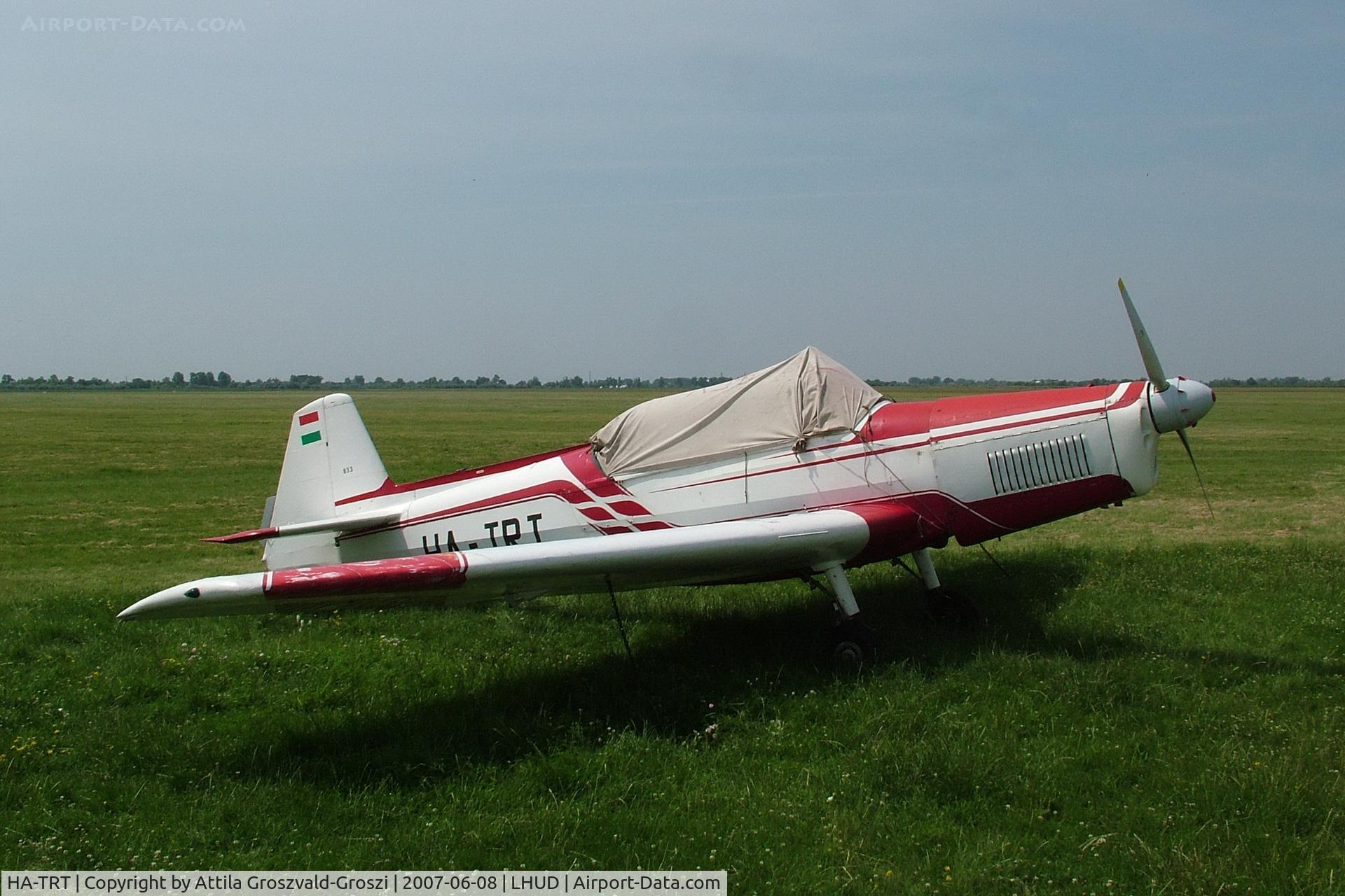 HA-TRT, 1963 Zlin Z-326MS Trener Master C/N 0833, Szeged Airport, Hungary