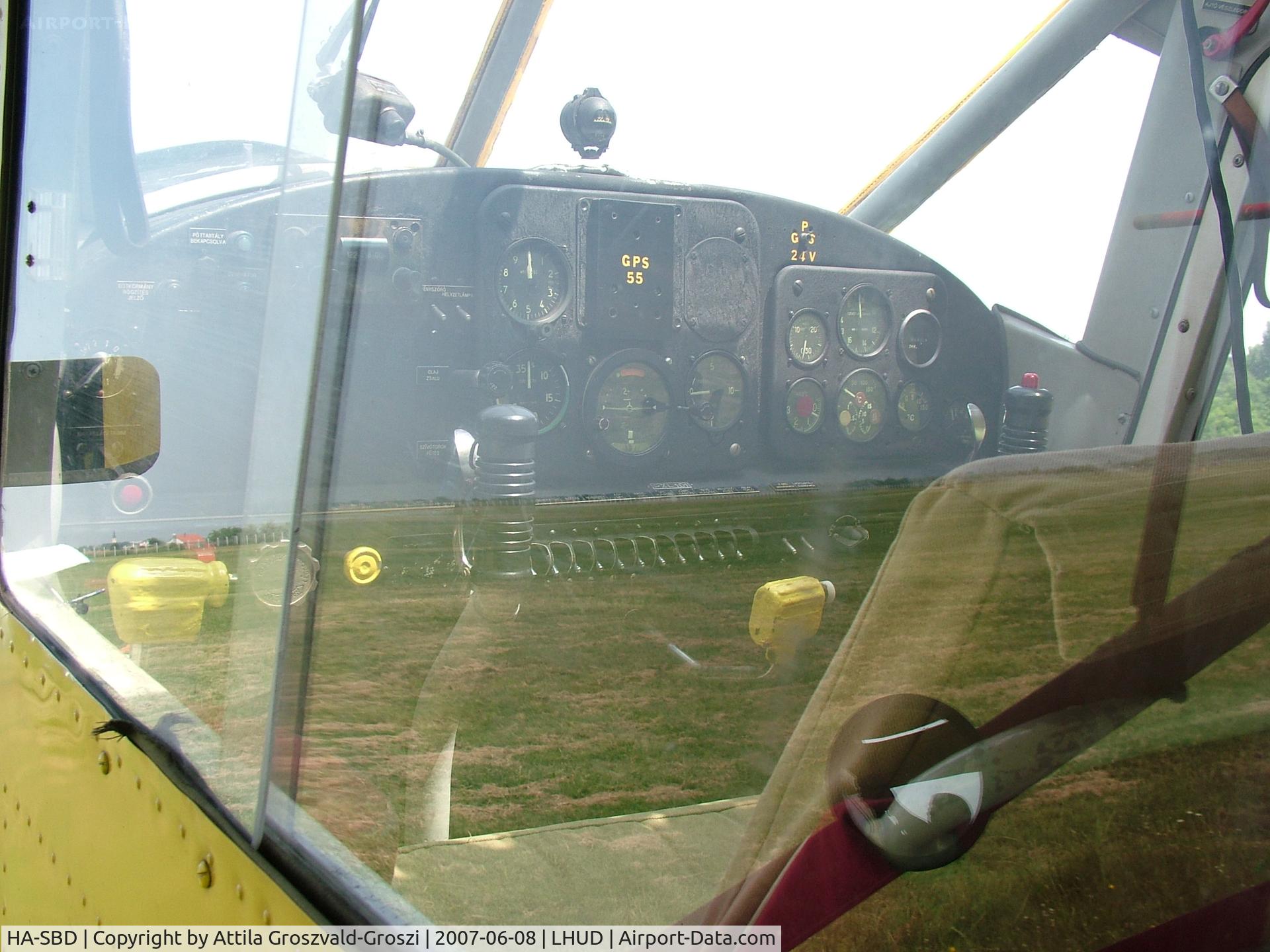 HA-SBD, 1967 PZL-Okecie PZL-101A Gawron C/N 107230, Szeged Airport, Hungary