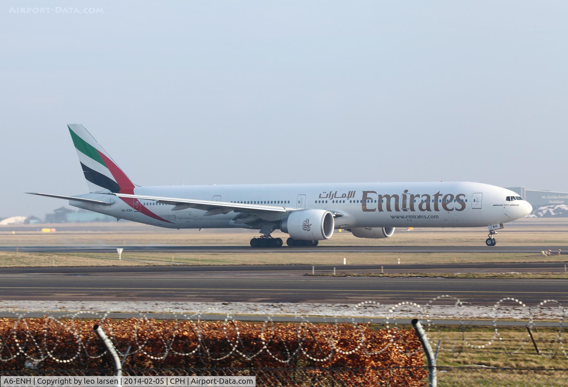 A6-ENH, 2013 Boeing 777-31H/ER C/N 41086, Copenhagen 5.2.2014