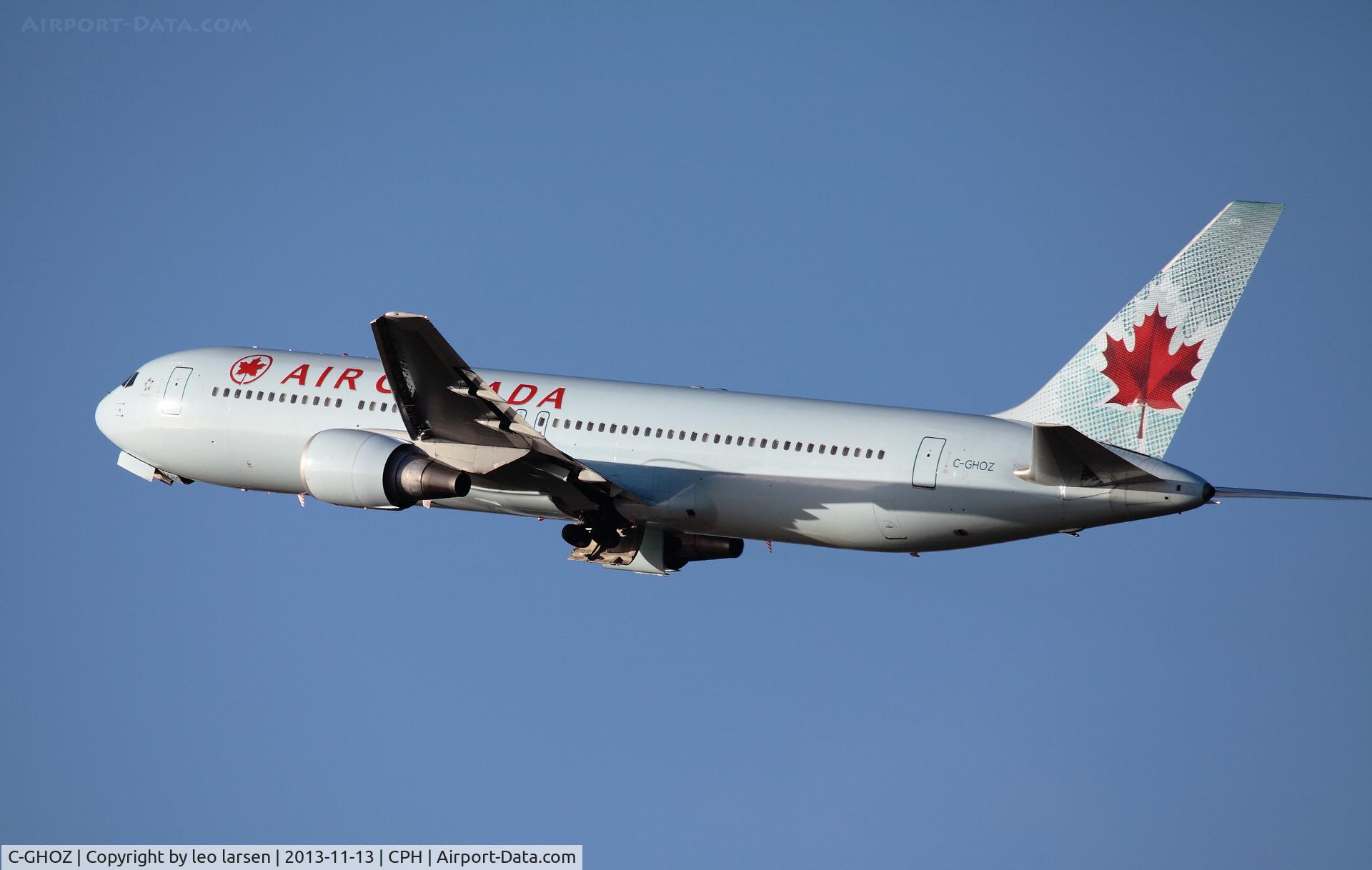 C-GHOZ, 1989 Boeing 767-375 C/N 24087, Copenhagen 13.11.2013