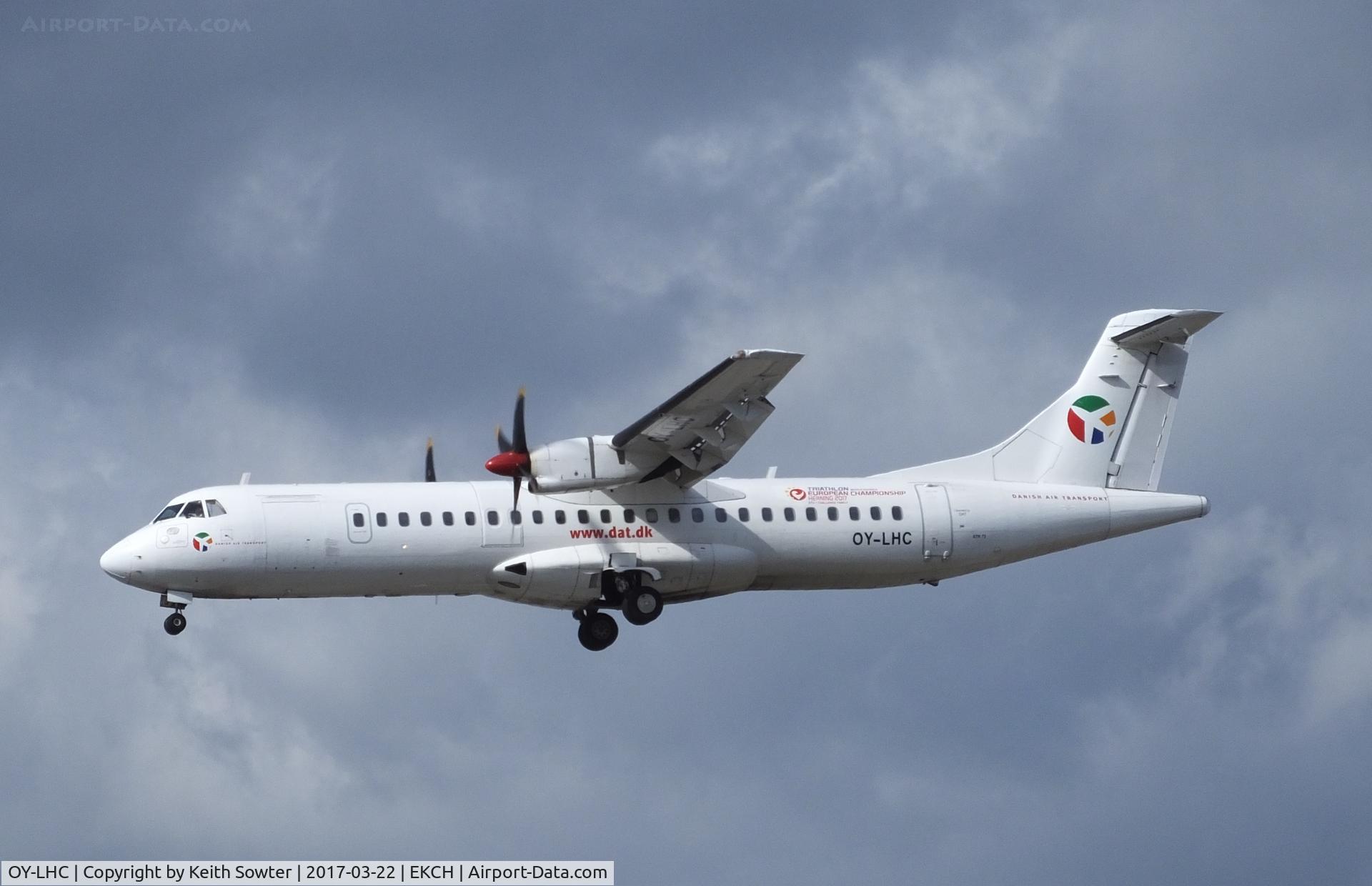 OY-LHC, 1994 ATR 72-212 C/N 405, Short finals too Land