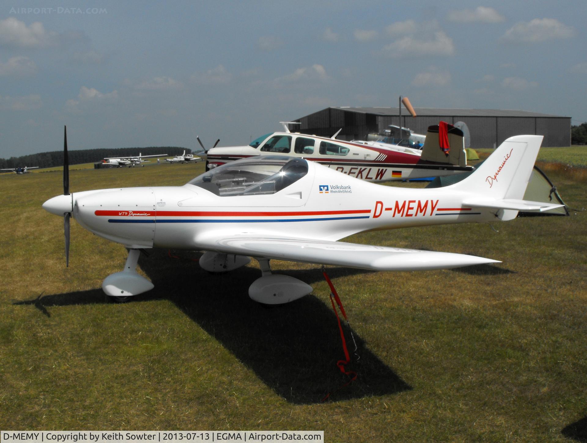 D-MEMY, 2008 Aerospool WT-9 Dynamic C/N DY289/2008, Visaiting Fowlmere