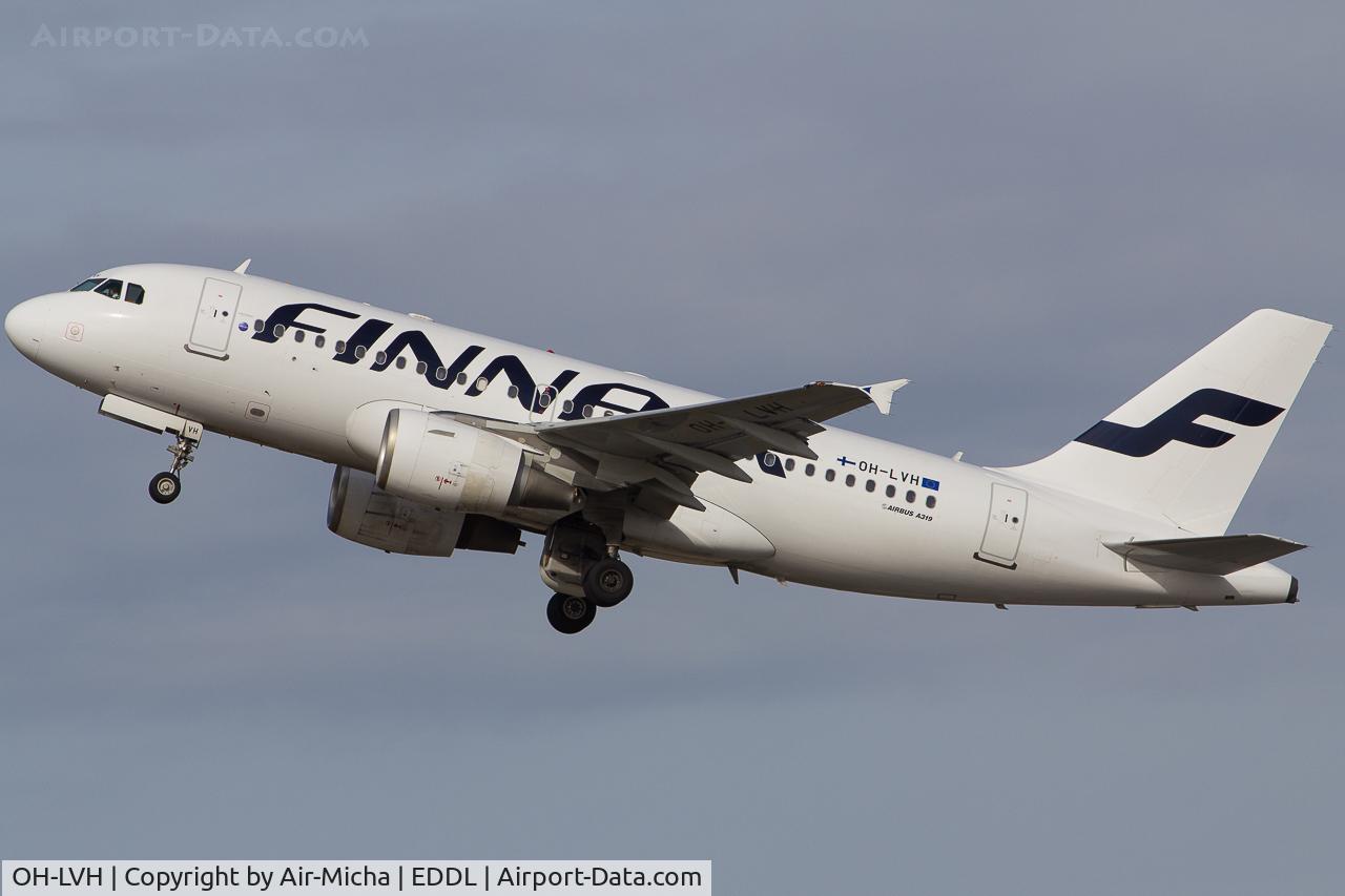 OH-LVH, 2000 Airbus A319-112 C/N 1184, Finnair