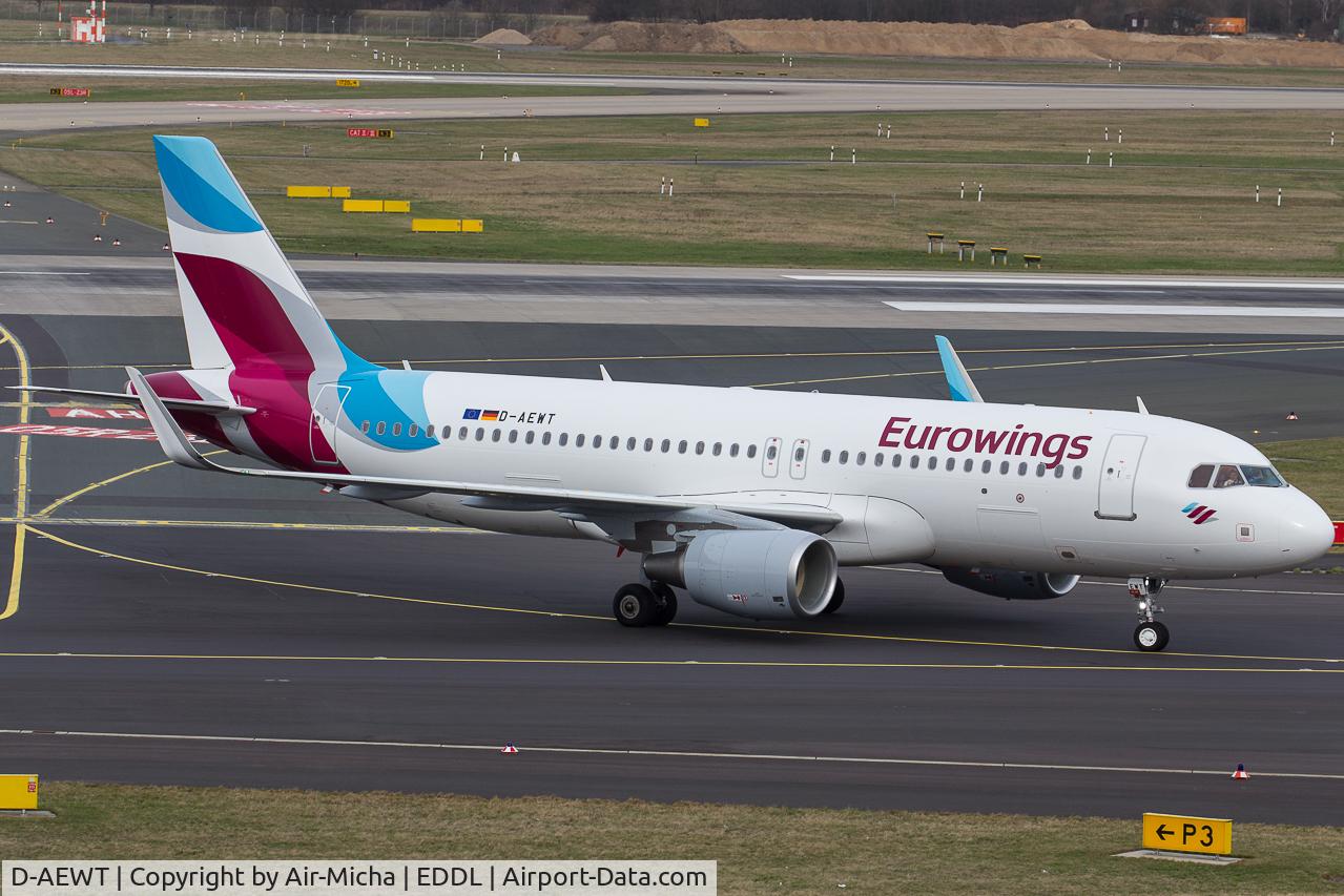 D-AEWT, 2017 Airbus A320-214 C/N 7534, Eurowings