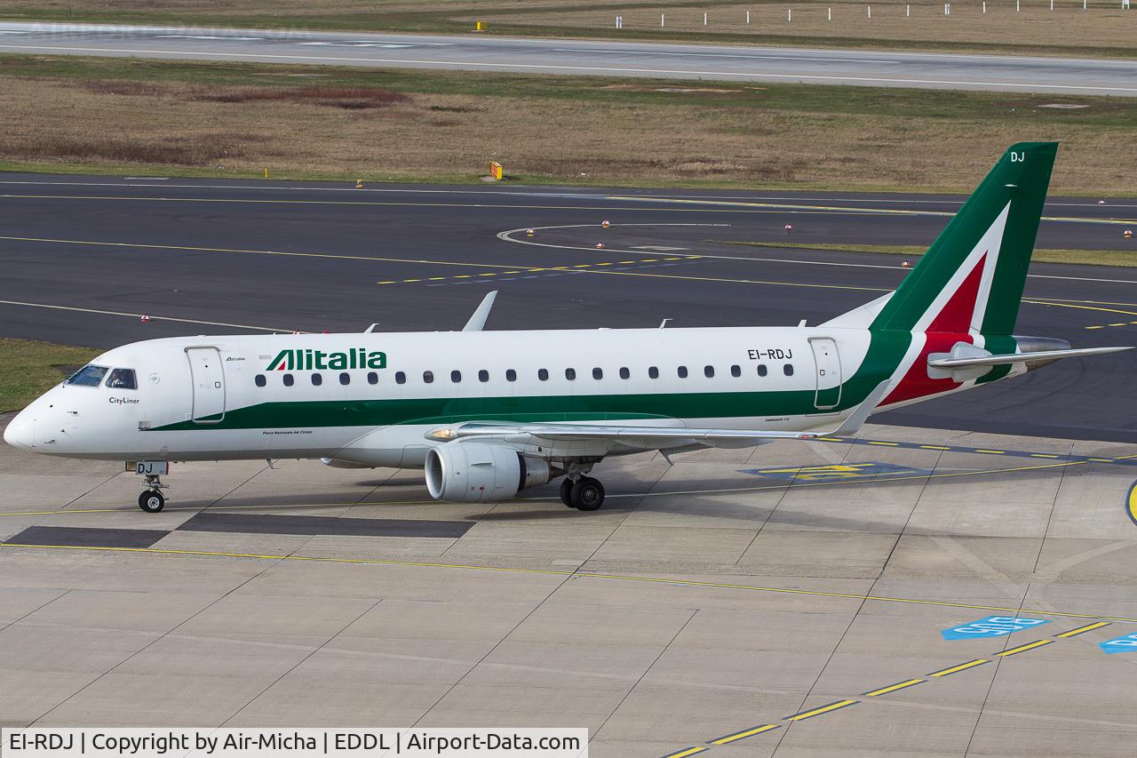 EI-RDJ, 2012 Embraer 175LR (ERJ-170-200LR) C/N 17000342, Alitalia CityLiner