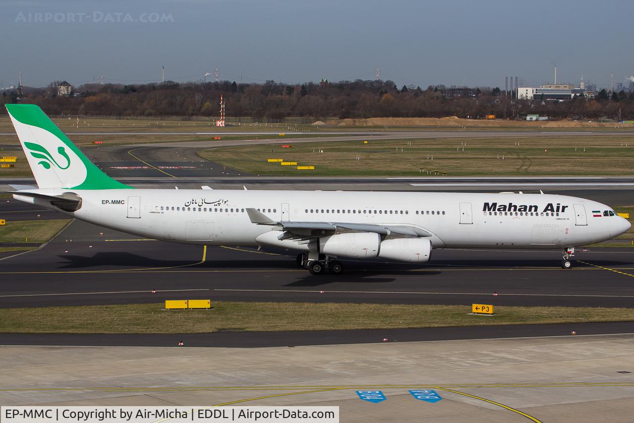 EP-MMC, 1999 Airbus A340-313X C/N 282, Mahan Air