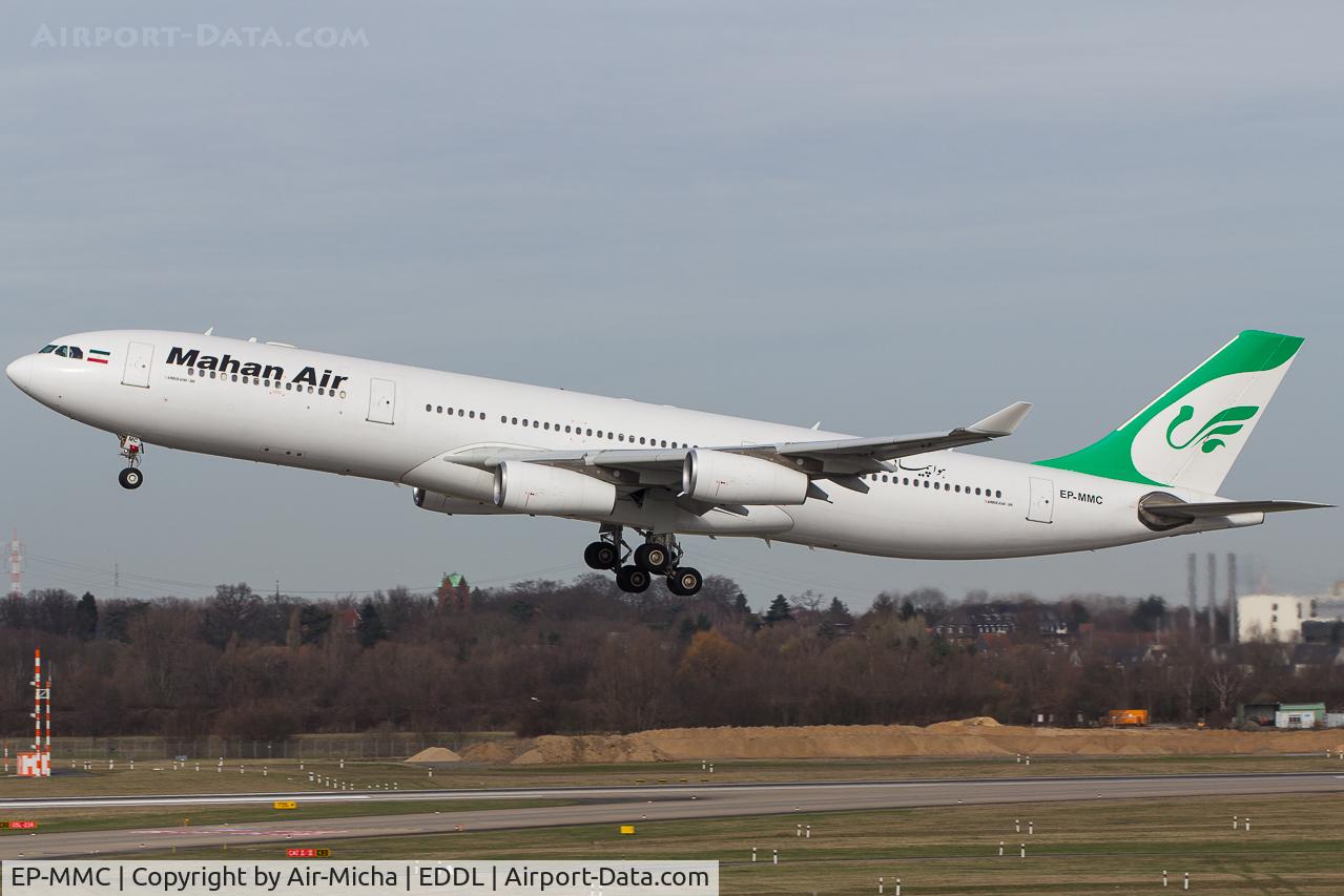 EP-MMC, 1999 Airbus A340-313X C/N 282, Mahan Air