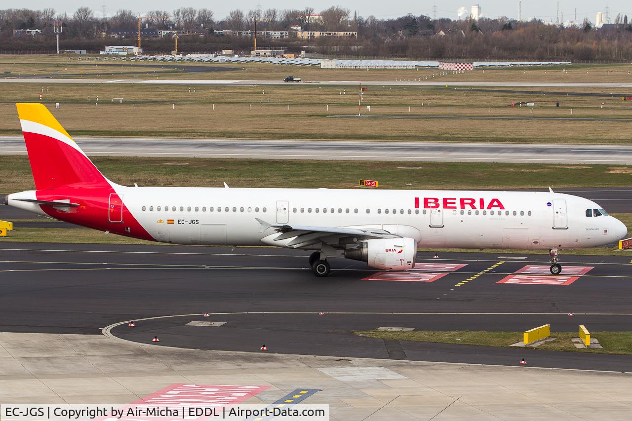 EC-JGS, 2005 Airbus A321-211 C/N 2472, Iberia