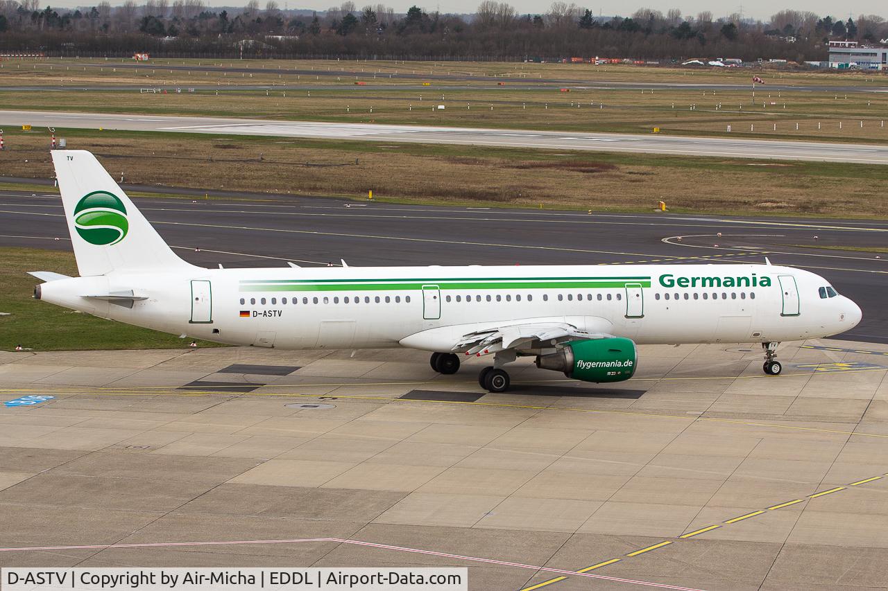 D-ASTV, 1999 Airbus A321-211 C/N 995, Germania