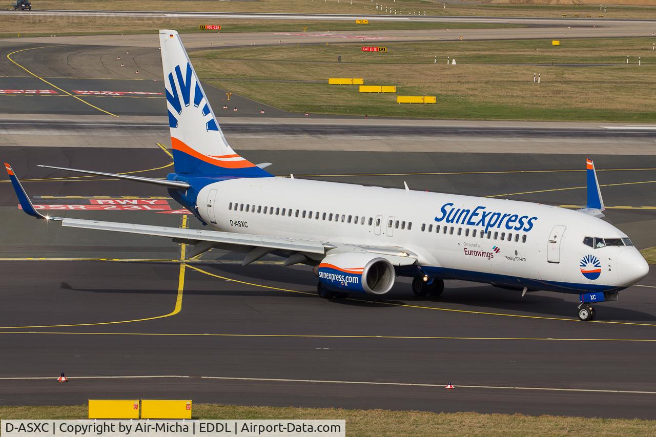 D-ASXC, 2001 Boeing 737-86N C/N 30806, SunExpress Germany