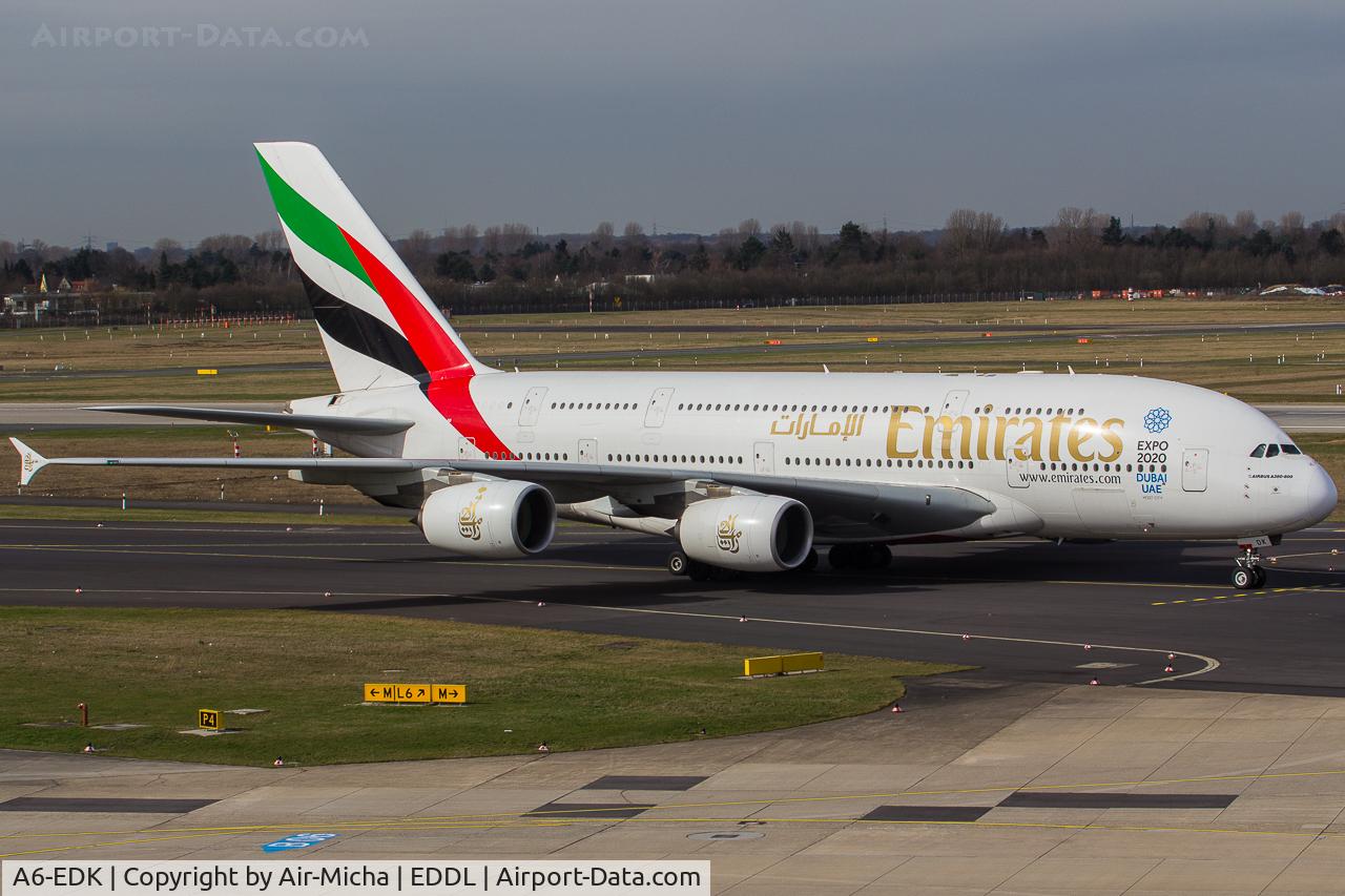 A6-EDK, 2010 Airbus A380-861 C/N 030, Emirates
