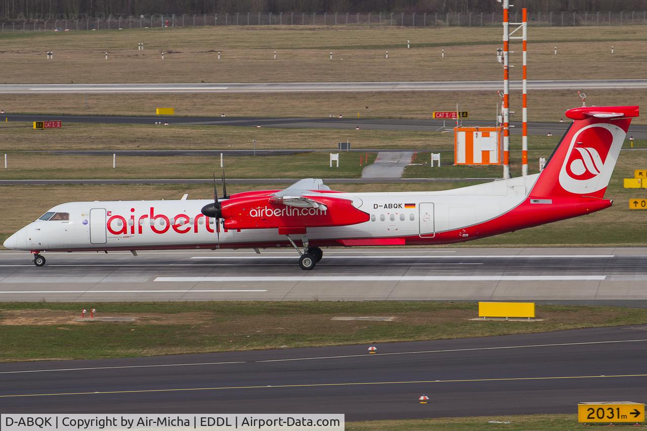 D-ABQK, 2009 De Havilland Canada DHC-8-402Q Dash 8 Dash 8 C/N 4265, Air Berlin