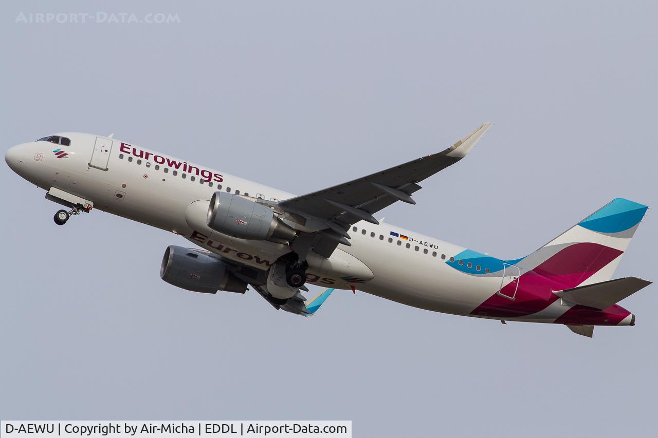 D-AEWU, 2017 Airbus A320-214 C/N 7513, Eurowings