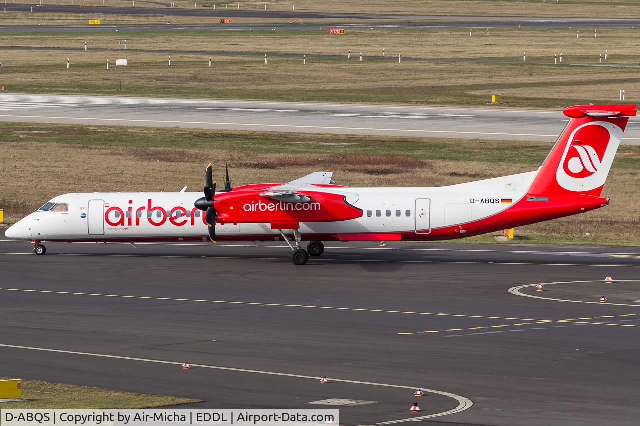 D-ABQS, 2016 De Havilland Canada DHC-8-402Q Dash 8 Dash 8 C/N 4539, Air Berlin