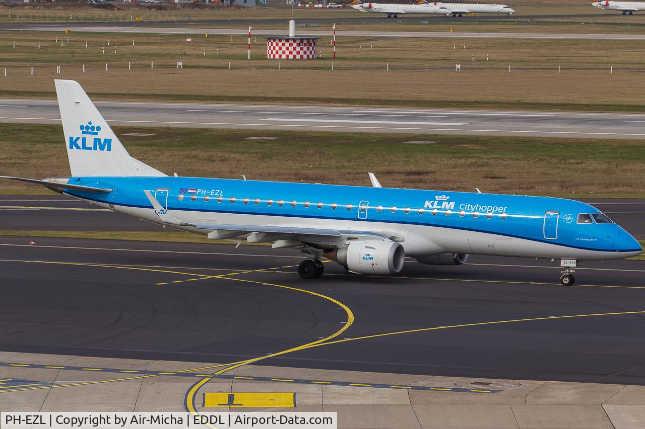 PH-EZL, 2010 Embraer 190LR (ERJ-190-100LR) C/N 19000334, KLM Cityhopper