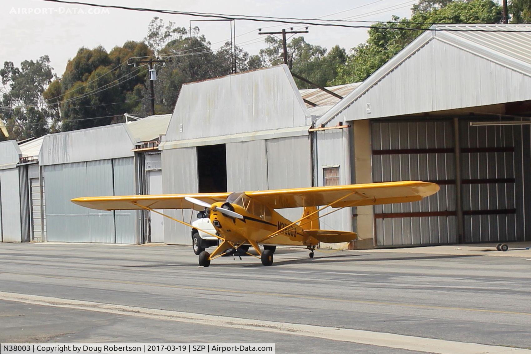 N38003, 1941 Piper J3C-65 Cub Cub C/N 6752, 1941 Piper J3C-65 CUB, Continental A&C-65 65 Hp