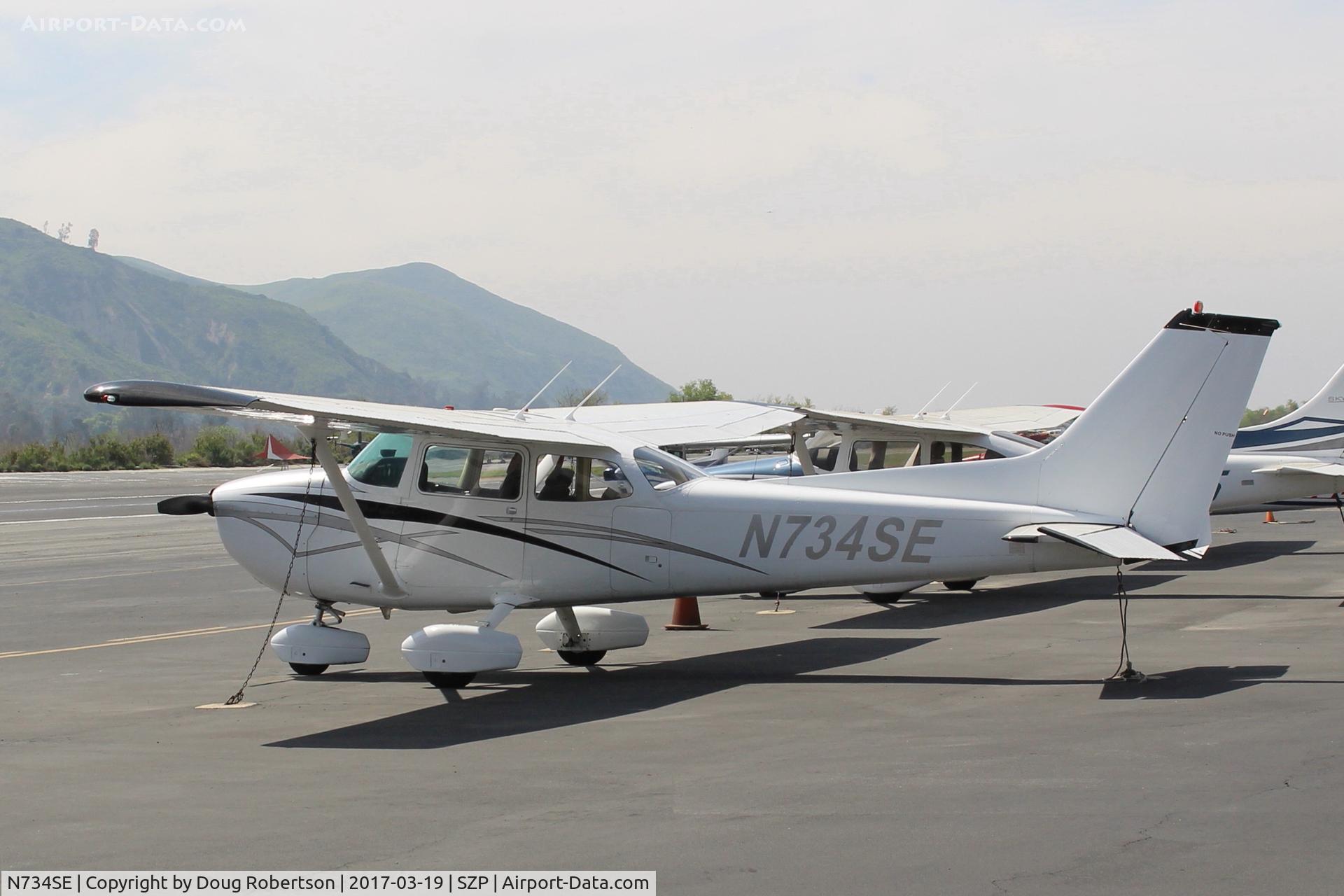N734SE, 1977 Cessna 172N C/N 17269071, 1977 Cessna 172N SKYHAWK, Lycoming O-320-H2AD 160 Hp