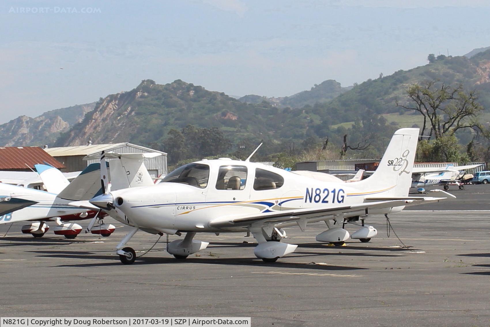 N821G, 2005 Cirrus SR22 G2 C/N 1471, 2005 CIRRUS SR22 G2, Continental IO-550 300 Hp