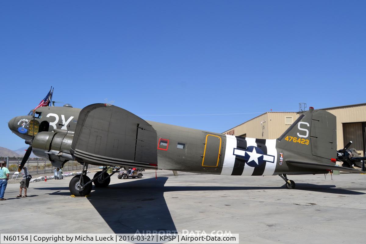 N60154, 1943 Douglas C-47B-25-DK Skytrain (Dakota III) C/N 16007/32755, At the Palm Springs Air Museum