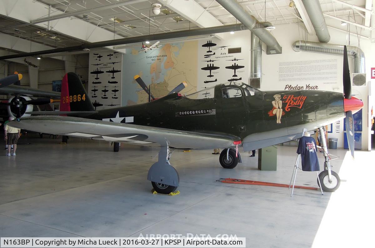 N163BP, 1945 Bell P-63C Kingcobra C/N 091263RP, At the Palm Springs Air Museum