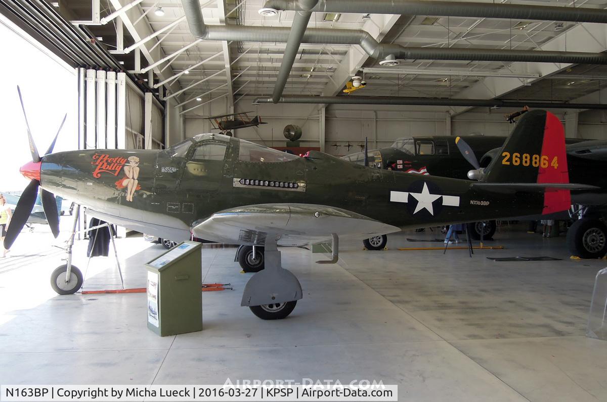 N163BP, 1945 Bell P-63C Kingcobra C/N 091263RP, At the Palm Springs Air Museum