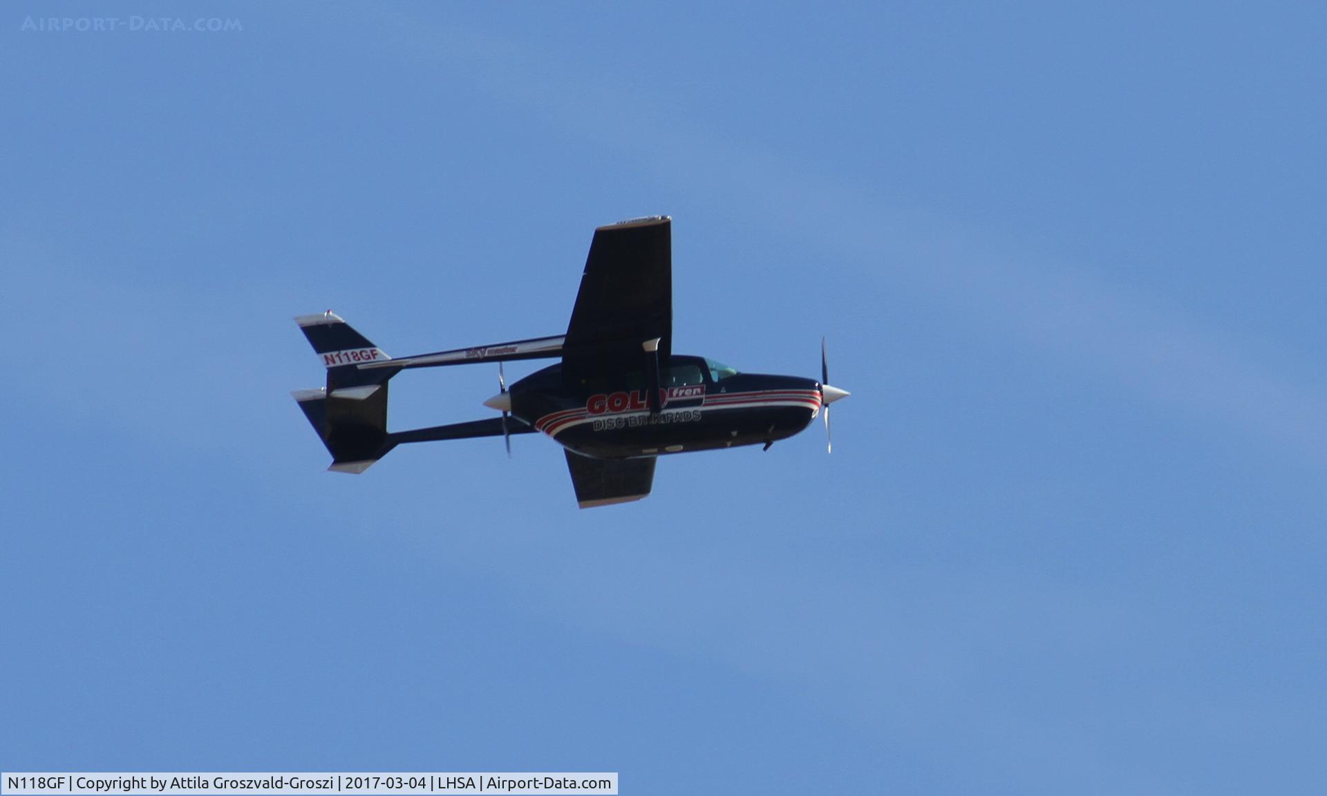 N118GF, Cessna 337 Super Skymaster C/N 337-01583, Szentkirályszabadja Airport, Hungary