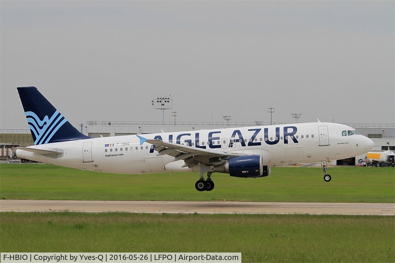 F-HBIO, 2007 Airbus A320-214 C/N 3242, Airbus A320-214, Landingrwy 08, Paris Orly airport (LFPO-ORY)