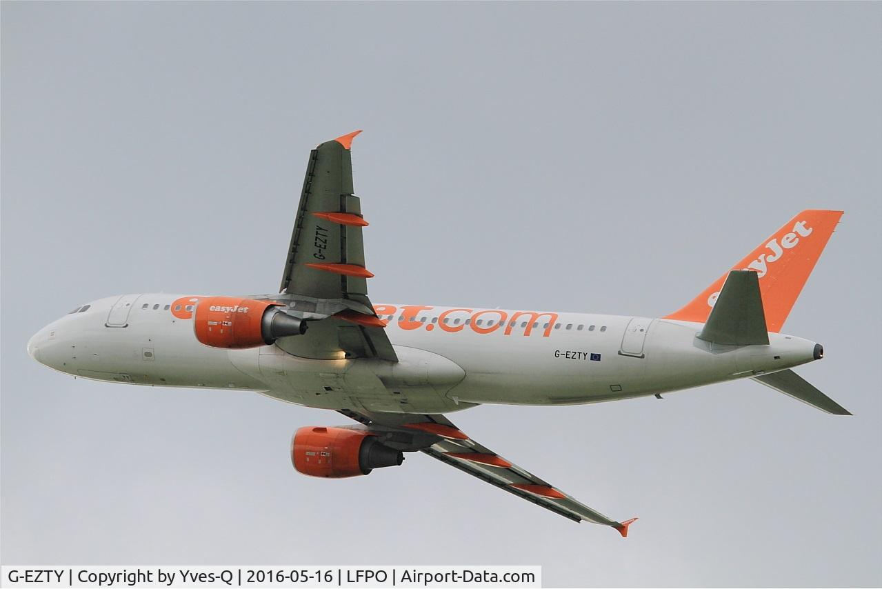 G-EZTY, 2010 Airbus A320-214 C/N 4554, Airbus A320-214, Take off rwy 26, Paris-Orly Airport (LFPO-ORY)