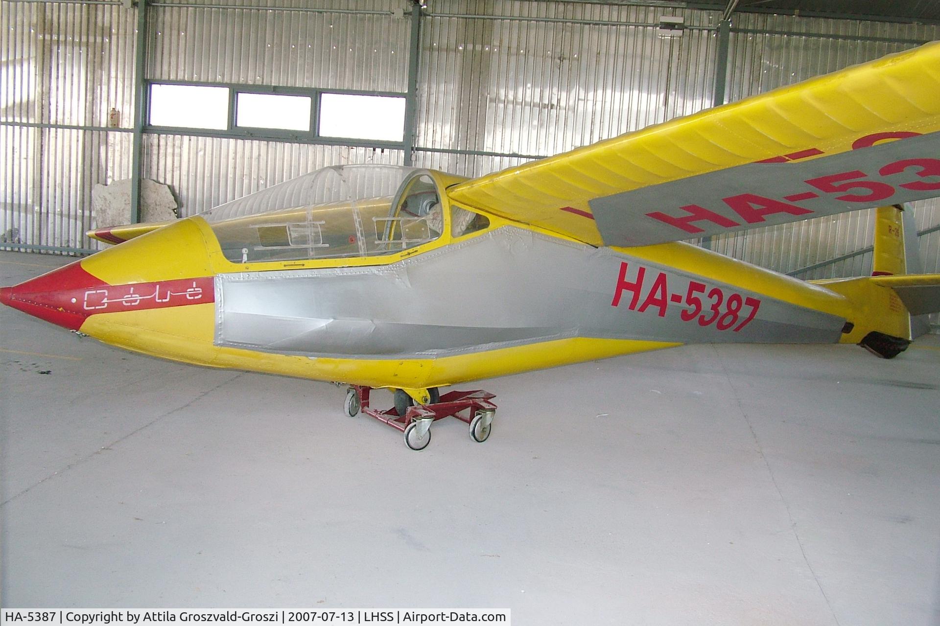 HA-5387, 1966 Rubik R-26S Góbé C/N E-1256, Szolnok-Szandaszölös Airfield, Hungary