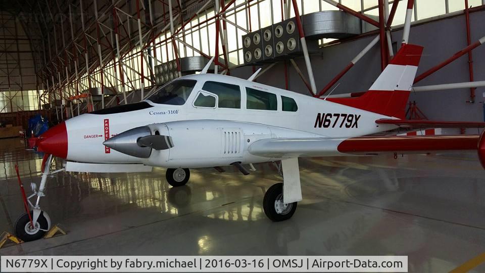 N6779X, 1961 Cessna 310F C/N 310-0079, Few days before dismantling