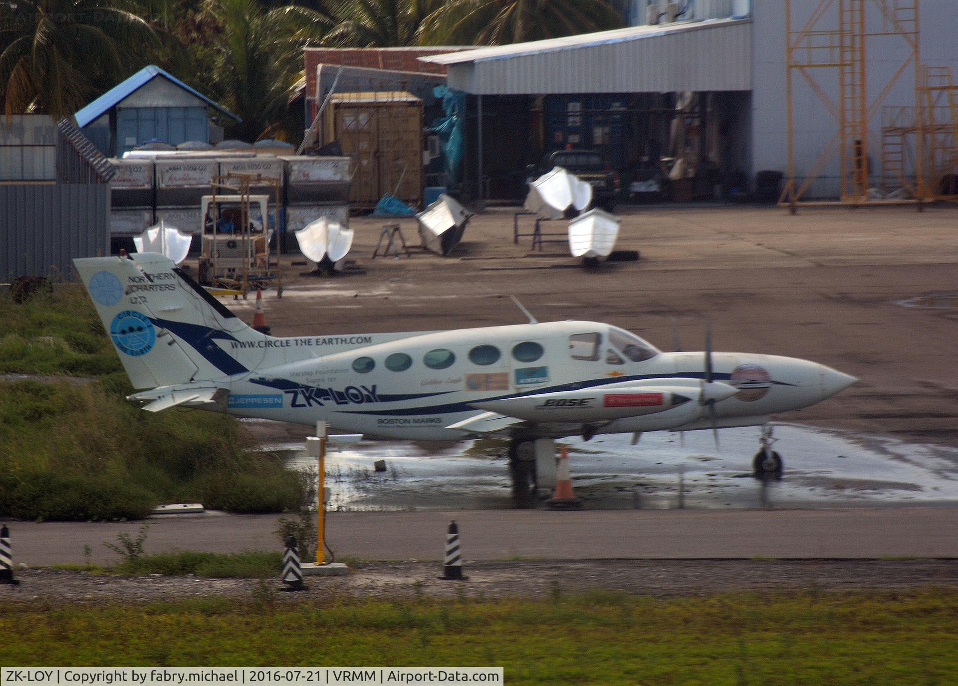 ZK-LOY, 1973 Cessna 421B Golden Eagle C/N 421B0504, Left behind here since a couple years